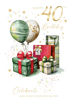 Picture of HAPPY 40TH BIRTHDAY CARD